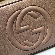 Gucci Soho Small Leather Disco Bag Pink – 308364 –21x15x7 cm - 2