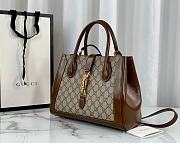 Gucci Jackie 1961 Medium Tote Bag 649016 Brown – 649016 – 30x24x12 - 6