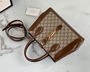 Gucci Jackie 1961 Medium Tote Bag 649016 Brown – 649016 – 30x24x12 - 2