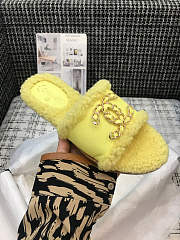 Chanel Slipper Yellow - 4