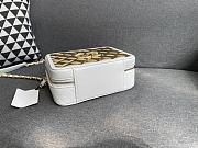 Chanel 21K Vanity Case leather handle white – 99105 – 14.5x18.5x7.5 cm - 6