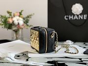 Chanel 21K Small Vanity Case leather handle black – 99105 – 15x11x6.5cm - 5