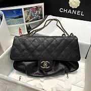 Chanel Vintage Flap Bag Black Ball Pattern – 2910 - 30x18x4cm - 1