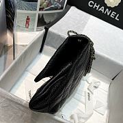 Chanel Vintage Flap Bag Black Ball Pattern – 2910 - 30x18x4cm - 3
