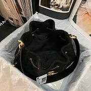 Chanel Drawstring Bucket Bag Imported Frosted Cowhide – AS2835 - 32x23x8.5 Cm - 5