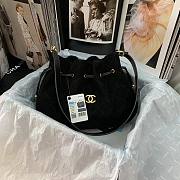 Chanel Drawstring Bucket Bag Imported Frosted Cowhide – AS2835 - 32x23x8.5 Cm - 4