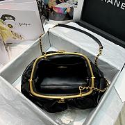 Chanel Retro Cloud Bag Black – AS2137 – 16x27.5x14cm - 3