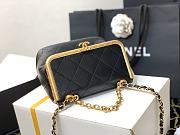 Chanel Chain Black Gold Box Bag – 15x22x9cm - 5