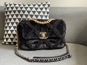 Chanel Velvet Black Bag – 26cm