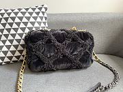 Chanel Velvet Black Bag – 26cm - 6