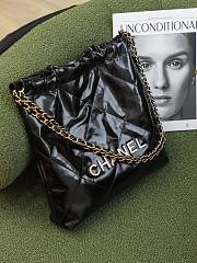 Chanel Shopping Bag Oil Wax Cowhide Retro Hardware – SS2022 - 30x7x29cm - 5