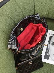 Chanel Shopping Bag Oil Wax Cowhide Retro Hardware – SS2022 - 30x7x29cm - 3