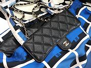 Chanel Shopping Bag/Classic Mobile Phone Bag Blue - 6