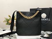 Chanel Hippie Bag Black Gold – 29x28x7cm - 4