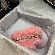 Chanel Mink Fur Pink – AS2885 – 15x11x4.5cm - 2