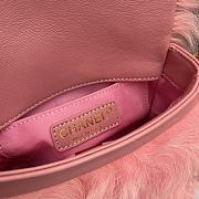 Chanel Mink Fur Pink – AS2885 – 15x11x4.5cm - 4