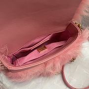 Chanel Mink Fur Pink – AS2885 – 15x11x4.5cm - 6