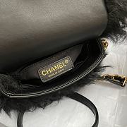 Chanel Mink Fur Black – AS2885 – 15x11x4.5cm - 2