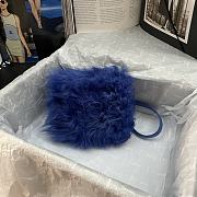 Chanel Mink Fur Blue – AS2885 – 15x11x4.5cm - 5