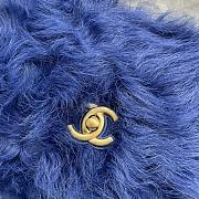 Chanel Mink Fur Blue – AS2885 – 15x11x4.5cm - 3