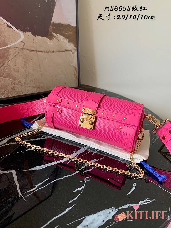 Kitlife Louis Vuitton Papillon Trunk Epi Leather Pink - M58655 - 19 x 9 x 9 - 1