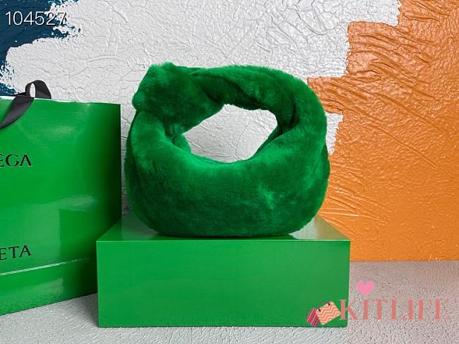 Bottega Veneta Mini Jodie Teddy Green - 680697 – 27x23x8 cm - 1