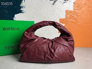 Bottega Veneta The Shoulder Pouch Bag Burgundy - 40x18x35cm