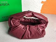 Bottega Veneta The Shoulder Pouch Bag Burgundy - 40x18x35cm - 3