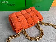 Bottega Veneta Chain Cassette Orange – 44048 – 26x18x8cm - 5