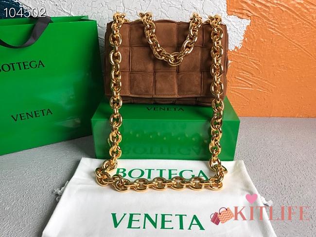 Bottega Veneta Chain Cassette Brown – 44048 – 26x18x8cm - 1