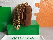 Bottega Veneta Chain Cassette Brown – 44048 – 26x18x8cm - 5