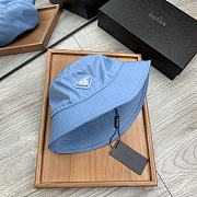 Prada Drill Bucket Hat Blue - 2