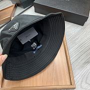 Prada Drill Bucket Hat Black - 4