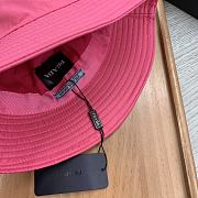 Prada Drill Bucket Hat Pink - 5