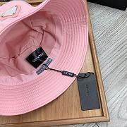 Prada Drill Bucket Hat Powder Pink - 5