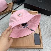 Prada Drill Bucket Hat Powder Pink - 4