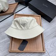 Prada Drill Bucket Hat Beige - 5