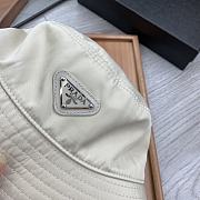 Prada Drill Bucket Hat Beige - 2
