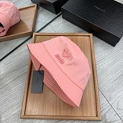 Prada Re Nylon Bucket Hat Peach - 4