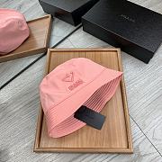 Prada Re Nylon Bucket Hat Peach - 3