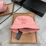 Prada Re Nylon Bucket Hat Peach - 2