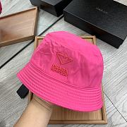 Prada Re Nylon Bucket Hat Pink - 1