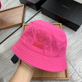 Prada Re Nylon Bucket Hat Pink