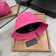 Prada Re Nylon Bucket Hat Pink - 5