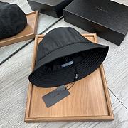 Prada Re Nylon Bucket Hat Black - 4