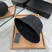 Prada Re Nylon Bucket Hat Black - 2