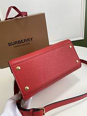 Burberry Title-Tyler Handbag grained leather Red – 26x13.5x20cm - 6