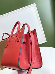 Burberry Title-Tyler Handbag grained leather Red – 26x13.5x20cm - 2