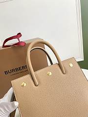 Burberry Title-Tyler Handbag grained leather Beige – 26x13.5x20cm - 6