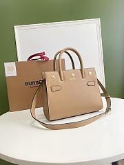 Burberry Title-Tyler Handbag grained leather Beige – 26x13.5x20cm - 2